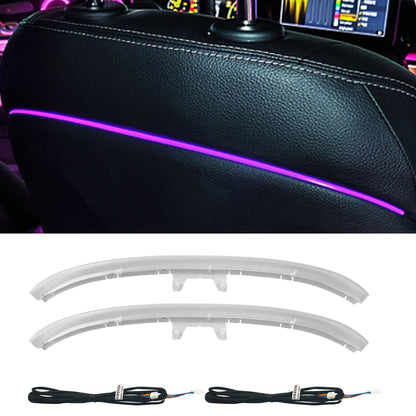 Full Package 7 Sets Interior Ambient LED Light Kit 64 Colors Replacement for Benz C Class W205 C200 C260 C300 C400 2015-2021year